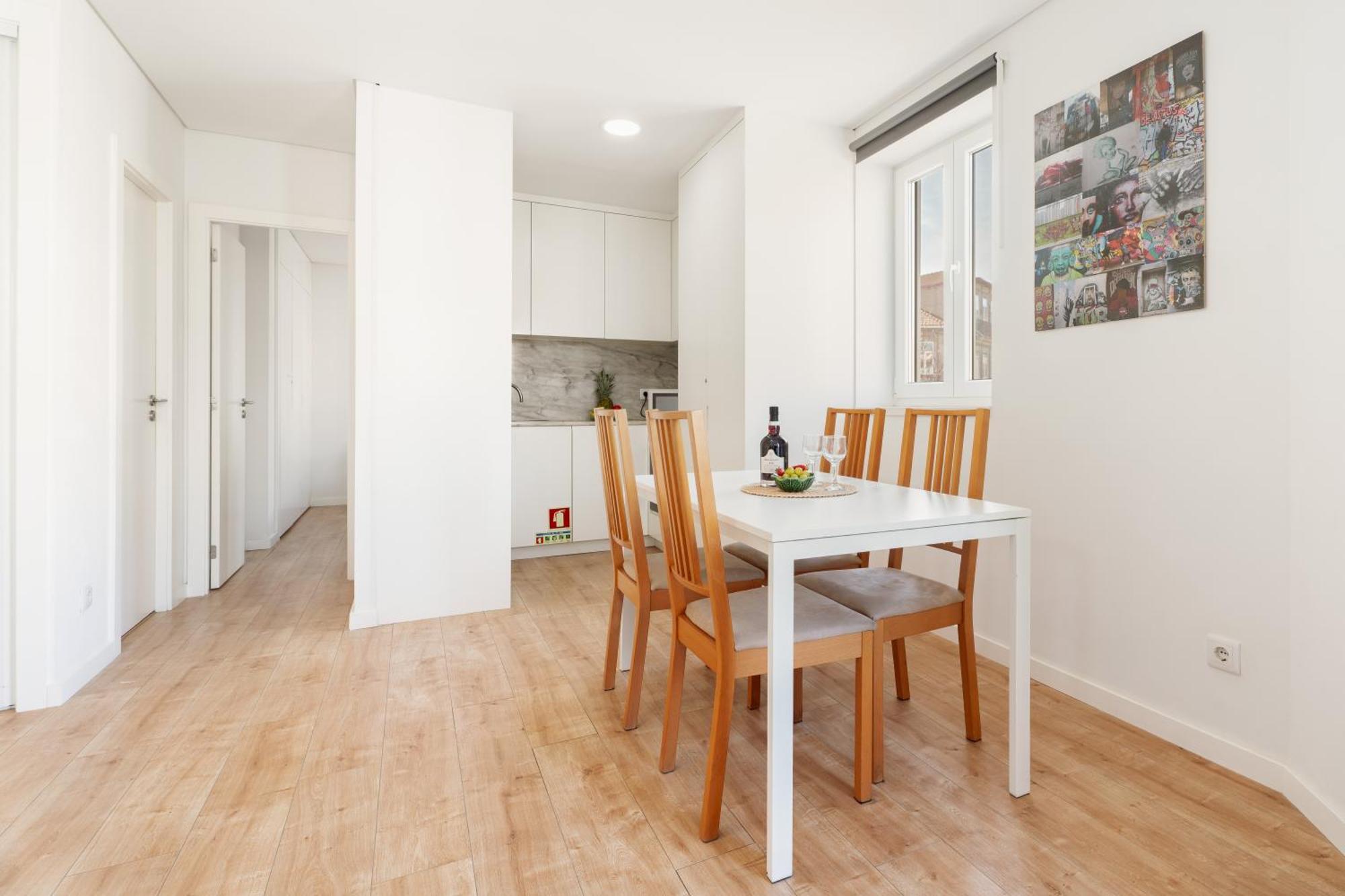 Host Wise - Flat W Free Private Parking - Bright & Cozy Apartamento Porto Exterior foto