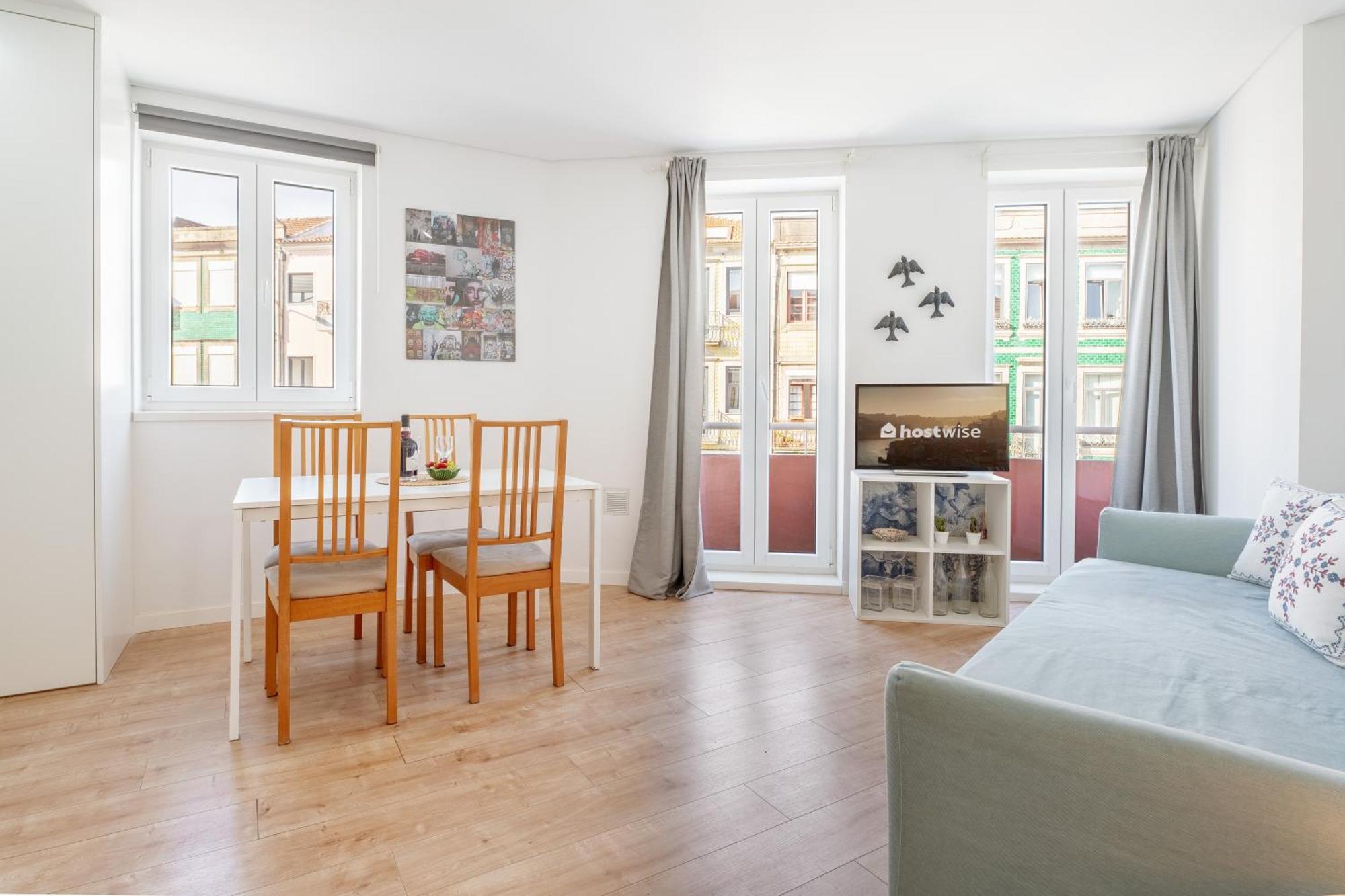Host Wise - Flat W Free Private Parking - Bright & Cozy Apartamento Porto Exterior foto