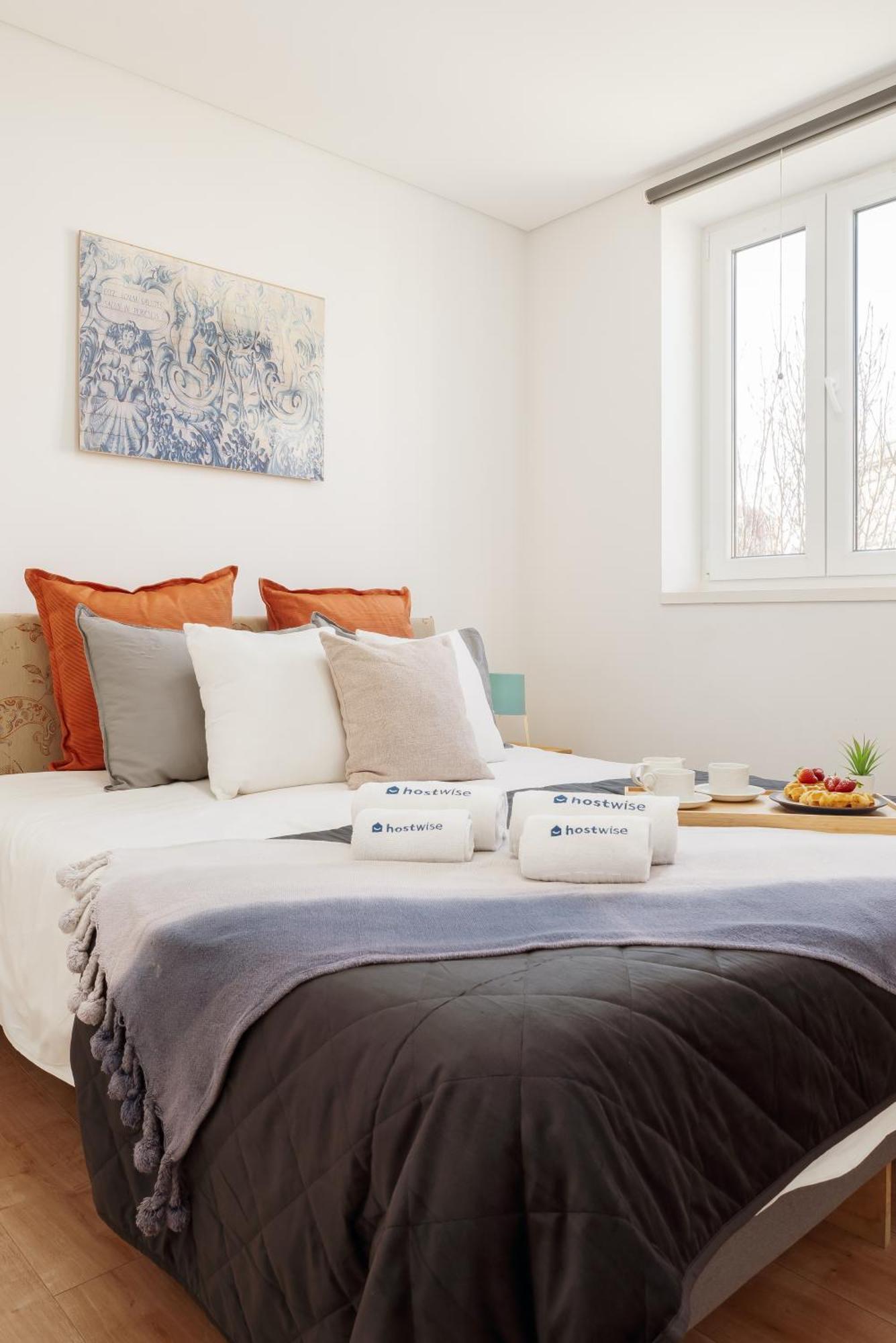 Host Wise - Flat W Free Private Parking - Bright & Cozy Apartamento Porto Exterior foto